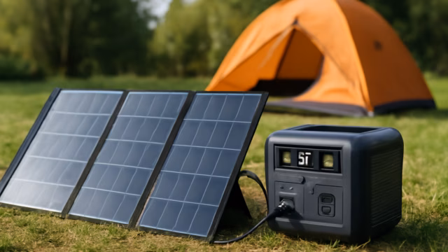 Powkey Powerstation mit Solarpanel 99Wh – Vielseitige mobile Solarstromversorgung für Camping, Outdoor & Notfälle 7 Powkey Powerstation mit Solarpanel 99Wh – Vielseitige mobile Solarstromversorgung für Camping, Outdoor & Notfälle – passendes Artikelbild