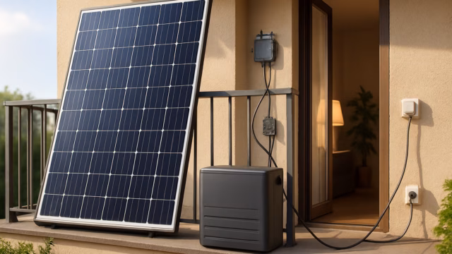 Solakon® 830W Balkonkraftwerk 800W komplett Steckdose - Balkonkraftwerk mit Speicher & upgradebarer Wechselrichter 800W 3 Solakon® 830W Balkonkraftwerk 800W komplett Steckdose – Balkonkraftwerk mit Speicher & upgradebarer Wechselrichter 800W