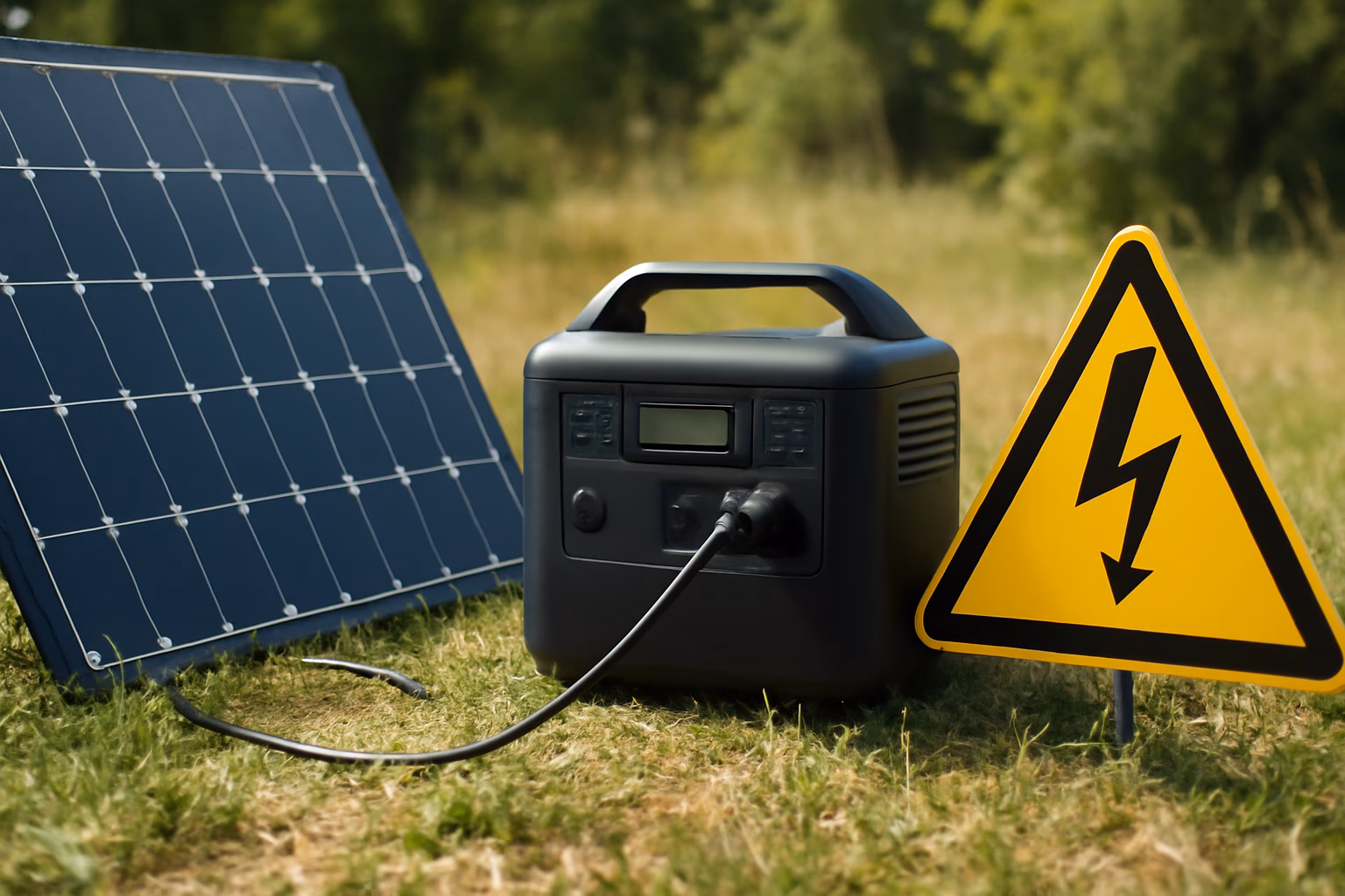Ratgeber: Sicherheitshinweise beim Betrieb mobiler Solargeneratoren im Freien 2 solargenerator sicherheit outdoor – passendes Artikelbild