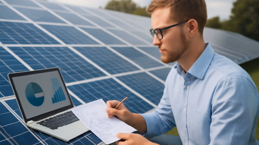 Strategie: Optimierung der PV-Anlagengröße für maximalen Solarertrag – passendes Artikelbild