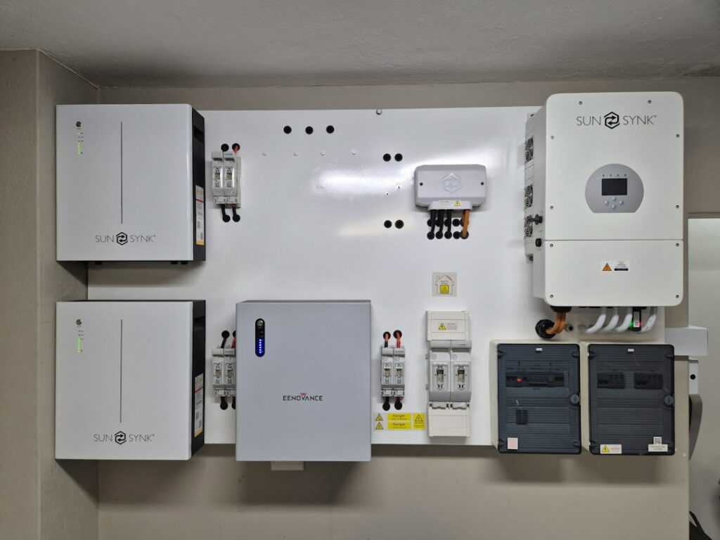Solarmodule und Wechselrichter für die MPPT-Regelung